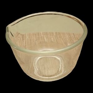 Glasbake For Sunbeam Clear Glass Mixing/Mixer Bowl #10